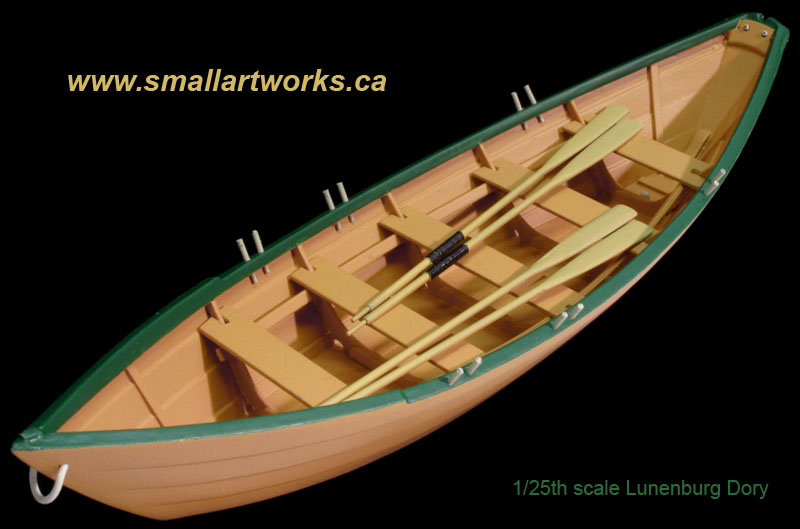 Dory model kits, wooden motor yacht plans